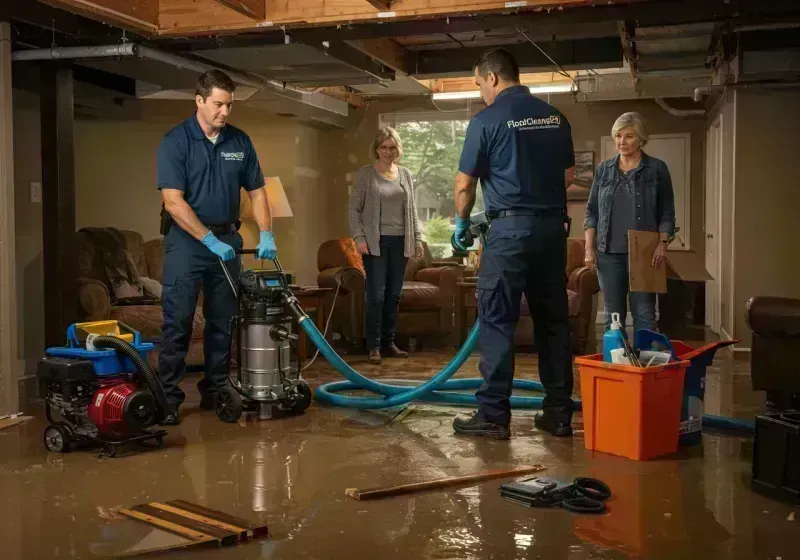 Basement Water Extraction and Removal Techniques process in Collinwood, OH